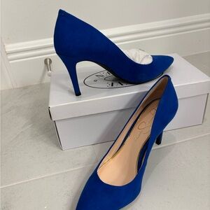 Jessica Simpson Royal Blue Heels